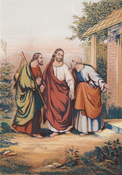 Christ, John, and Peter by English School